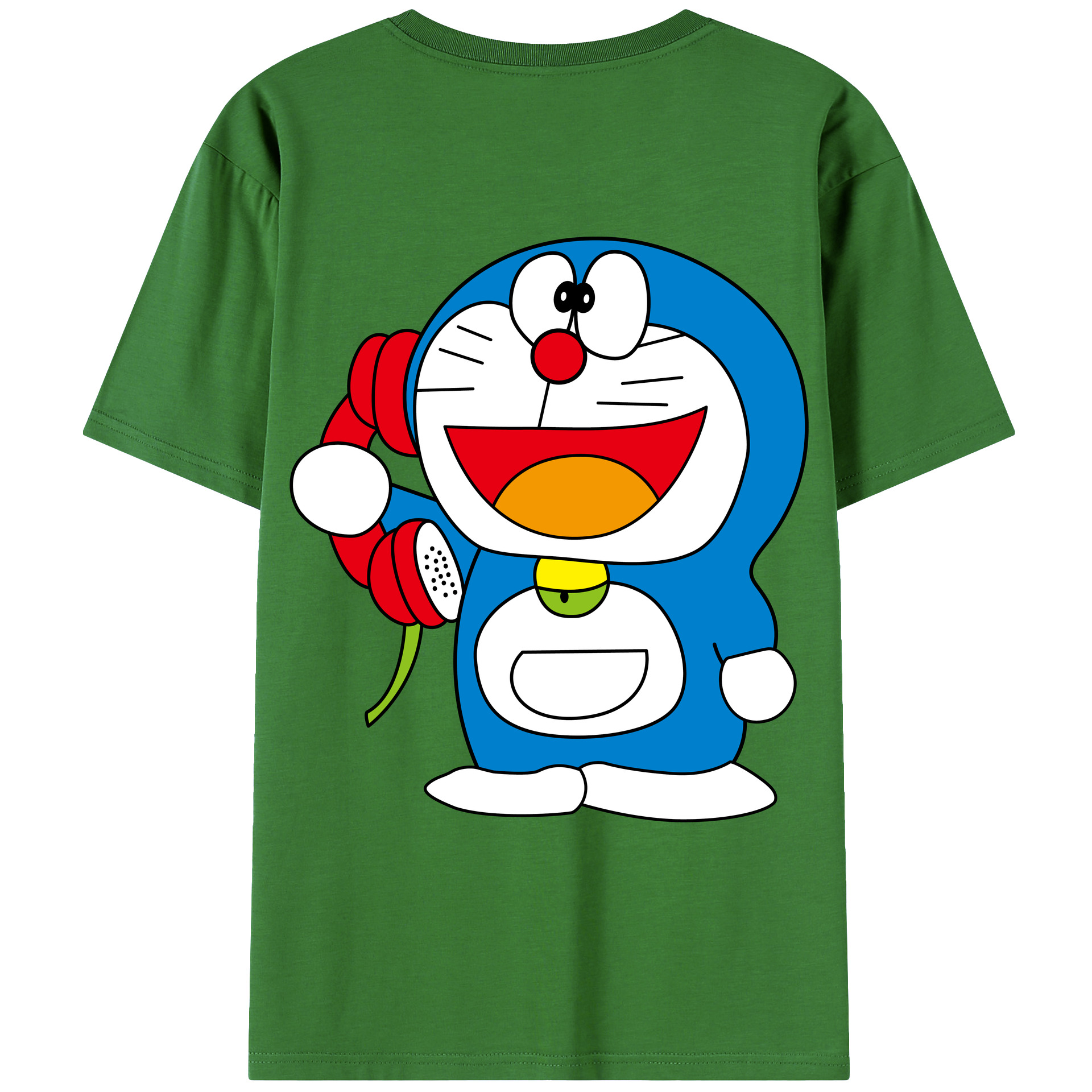 （画像用） ドラえもん Doraemon レディース半袖Tシャツ(バックプリント)